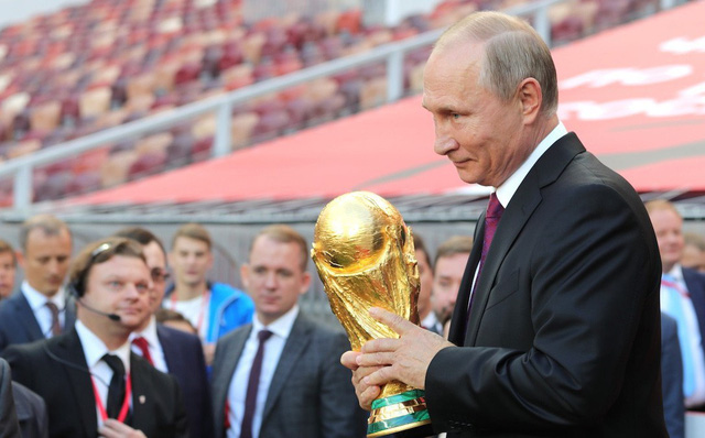 Ông Putin vẫn thắng đậm về ngoại giao, dù World Cup 2018 vắng bóng lãnh đạo phương Tây