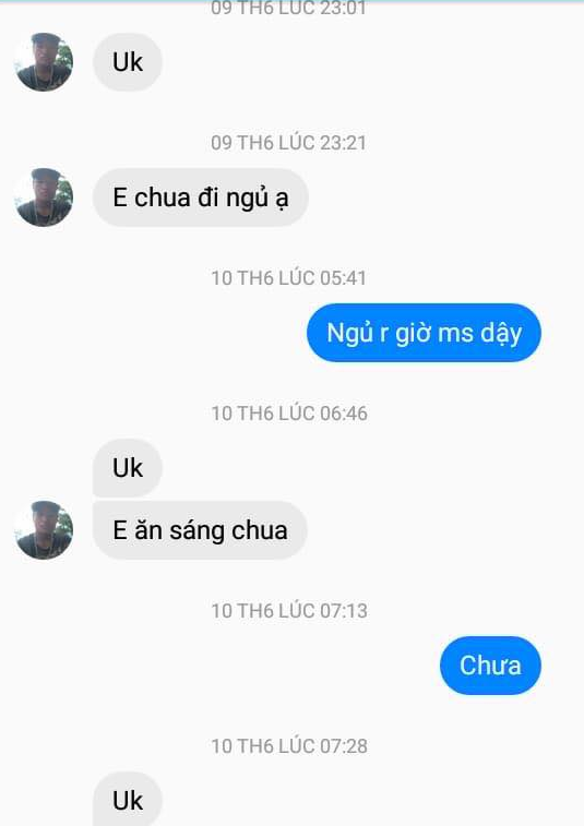 Màn tán gái hại não nhất Vịnh Bắc Bộ: Hằng ngày đều hỏi ăn cơm chưa, ngủ dậy chưa và... hết! Màn tán gái hại não nhất Vịnh Bắc Bộ: Hằng ngày đều hỏi ăn cơm chưa, ngủ dậy chưa và... hết!