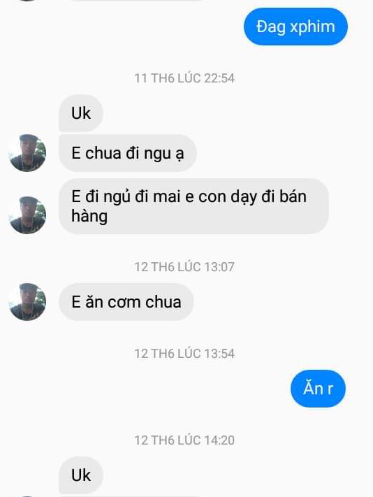 Màn tán gái hại não nhất Vịnh Bắc Bộ: Hằng ngày đều hỏi ăn cơm chưa, ngủ dậy chưa và... hết! Màn tán gái hại não nhất Vịnh Bắc Bộ: Hằng ngày đều hỏi ăn cơm chưa, ngủ dậy chưa và... hết!