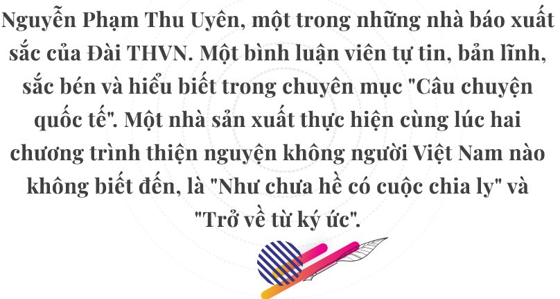 Thu Uyên: Làm báo, tôi chưa bị mua chuộc bao giờ Thu Uyên: Làm báo, tôi chưa bị mua chuộc bao giờ