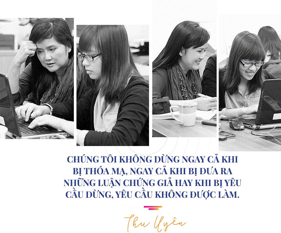 Thu Uyên: Làm báo, tôi chưa bị mua chuộc bao giờ Thu Uyên: Làm báo, tôi chưa bị mua chuộc bao giờ