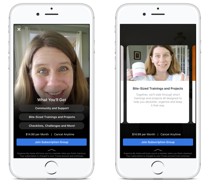 Người dùng Facebook sẽ phải trả tiền hàng tháng nếu muốn tham gia vào các group