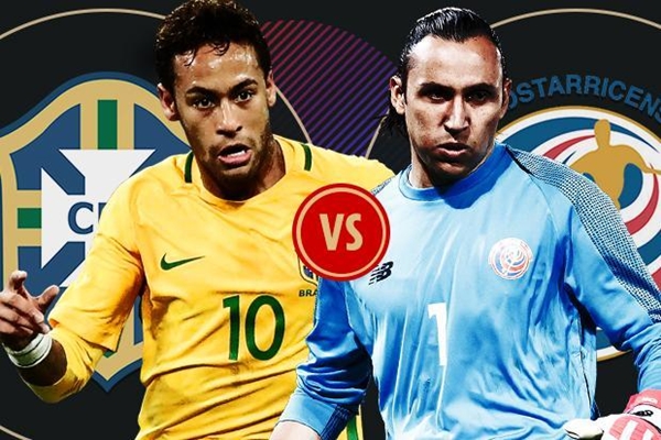 Trọng tài bẻ còi, Brazil thắng nhọc phút bù giờ Trọng tài bẻ còi, Brazil thắng nhọc phút bù giờ