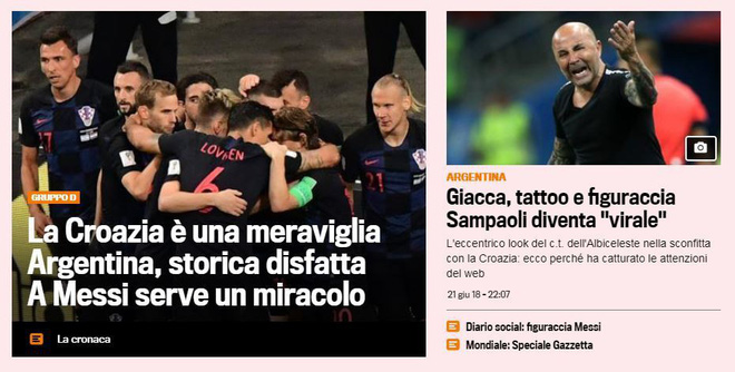 Xấu hổ, thảm họa, đau khổ, báo Argentina câm lặng vì Messi và đồng đội