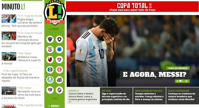 Xấu hổ, thảm họa, đau khổ, báo Argentina câm lặng vì Messi và đồng đội