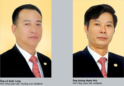 SeABank có hai phó tổng giám đốc mới