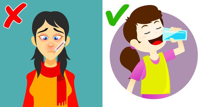 Uống nước đá ngày nóng làm mát cơ thể: Sướng một chốc, hại lâu dài Uống nước đá ngày nóng làm mát cơ thể: Sướng một chốc, hại lâu dài