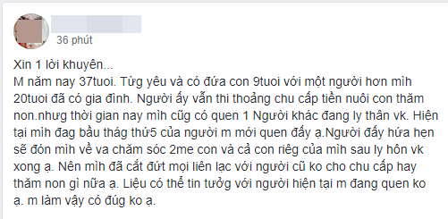 Sinh con đầu với người đã có vợ, lại mang bầu 5 tháng với người chưa ly hôn, bà mẹ 37 tuổi bị chị em mắng mỏ không thương tiếc