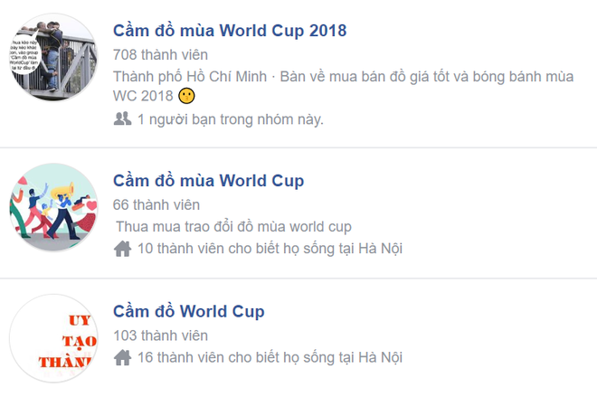 Thiên đường cầm đồ World Cup ở Hà Nội trắng đêm mở cửa chờ khách