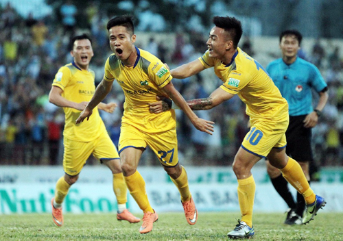 SLNA thoát khỏi khu vực nguy hiểm ở V-League