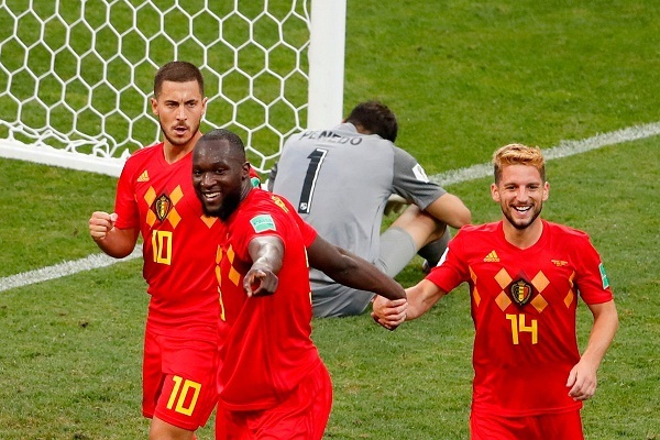 Lukaku, Hazard lập cú đúp, Bỉ đè bẹp Tunisia