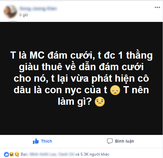 Tưởng kiếm được mối làm ăn ngon, chàng MC đám cưới tá hỏa khi nhận ra cô dâu chính là người yêu cũ của mình