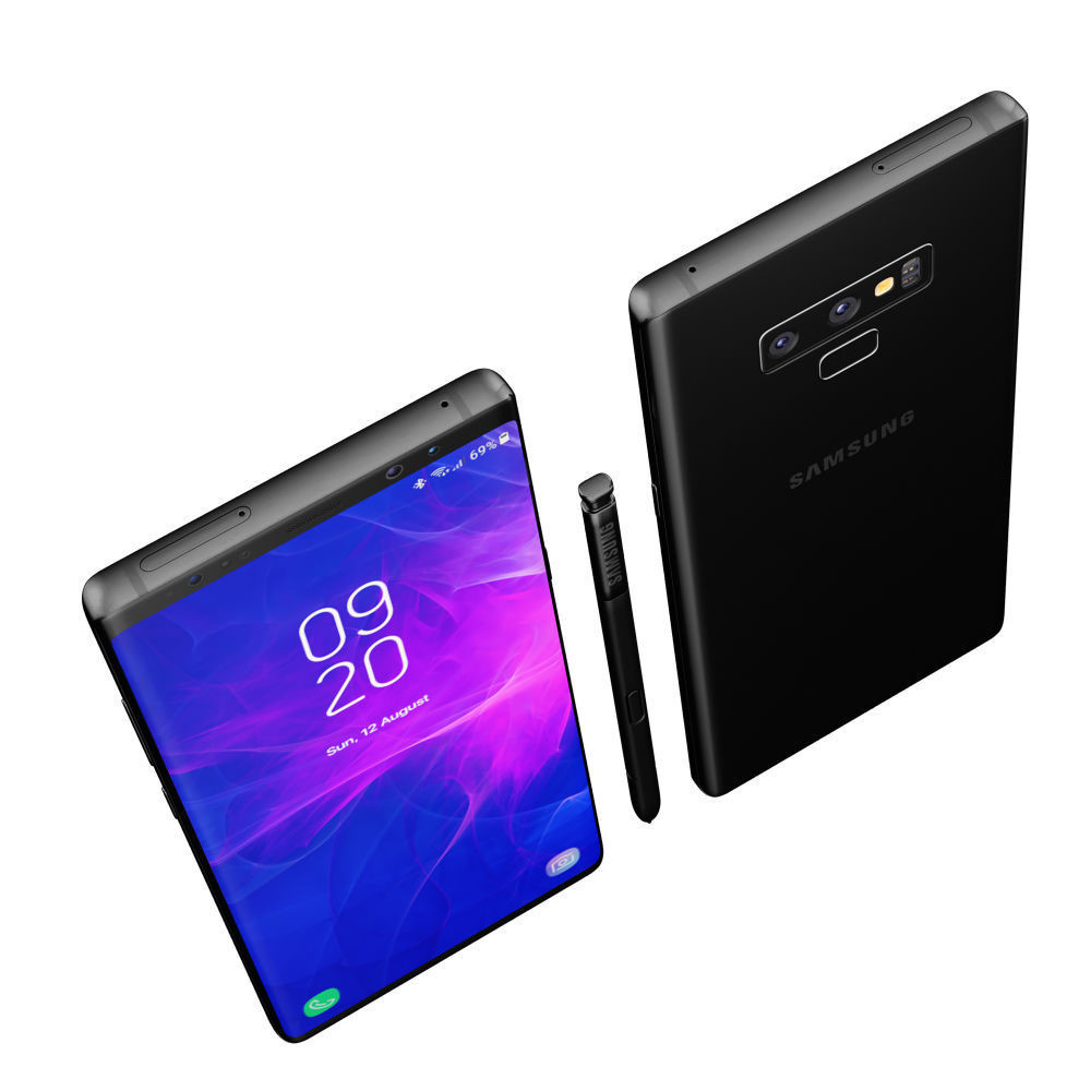 Thiết kế Galaxy Note 9 hoàn chỉnh dựa trên tin đồn
