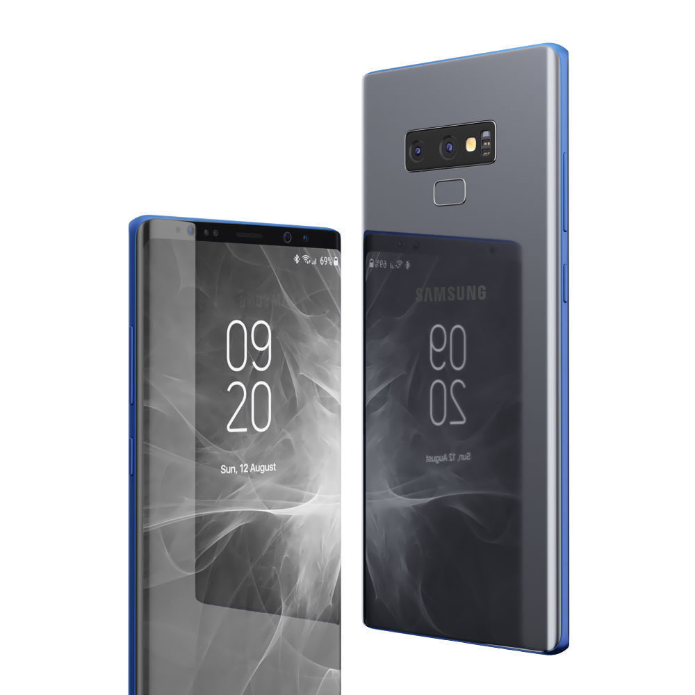 Thiết kế Galaxy Note 9 hoàn chỉnh dựa trên tin đồn