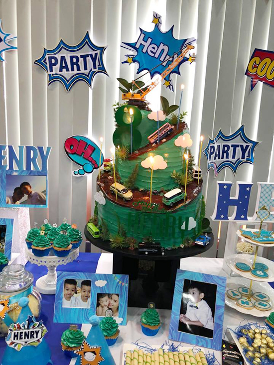 Hà Hồ, Cường Đô La cùng tổ chức sinh nhật cho con trai