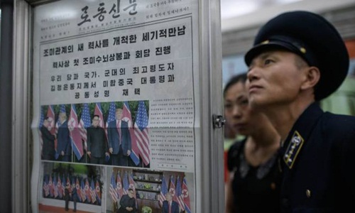 Giọng điệu chống Mỹ biến mất trên truyền thông Triều Tiên