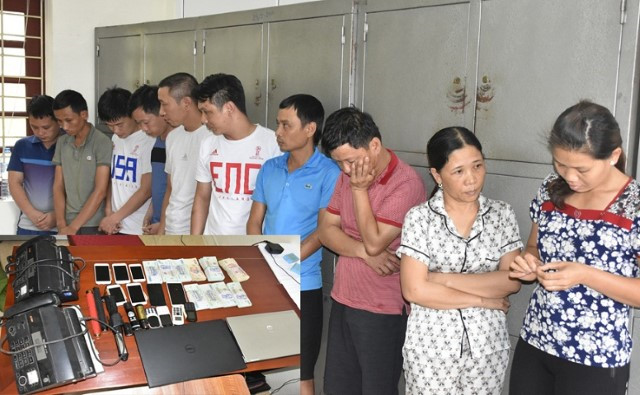 Phá đường dây cá độ bóng đá gần 100 tỷ ở xứ Thanh