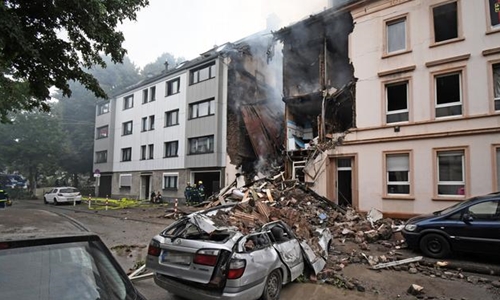 Nổ tòa nhà ở Đức, 25 người bị thương