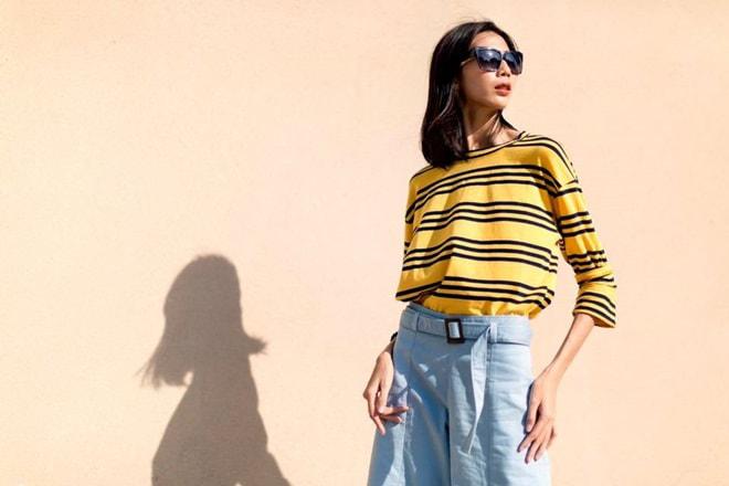 Cách chọn quần áo che thân hình cò hương của người mẫu gầy nhất Việt Nam