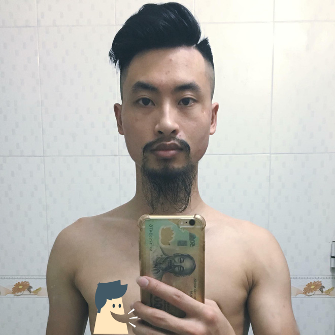 Thanh niên mê phim chưởng khoe râu 7 tháng không cạo, phá đảo hạng mục râu tóc trên MXH