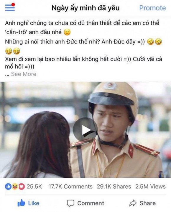 Xuân Nghị - chàng cảnh sát giao thông có chất giọng lạ độc trong Ngày ấy mình đã yêu là ai?