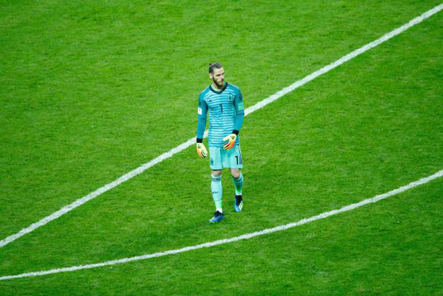 De Gea chưa một lần cứu thua thành công tại World Cup 2018
