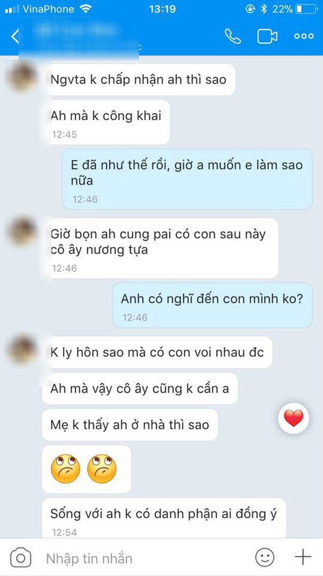 Tâm sự chát đắng của người vợ có chồng ngoại tình, còn khẳng định anh yêu cô ấy, đợi con cứng cáp anh sẽ giải thoát cho em Tâm sự chát đắng của người vợ có chồng ngoại tình, còn khẳng định anh yêu cô ấy, đợi con cứng cáp anh sẽ giải thoát cho em