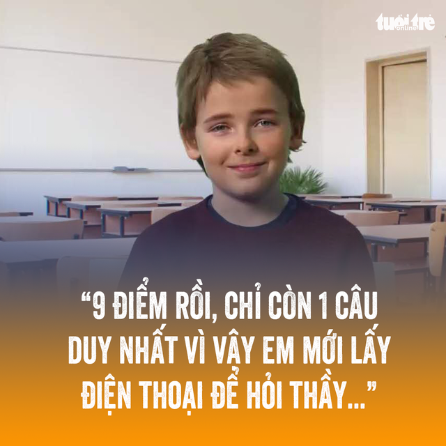 Chế ảnh học sinh ra khỏi phòng thi và phán như... đúng rồi