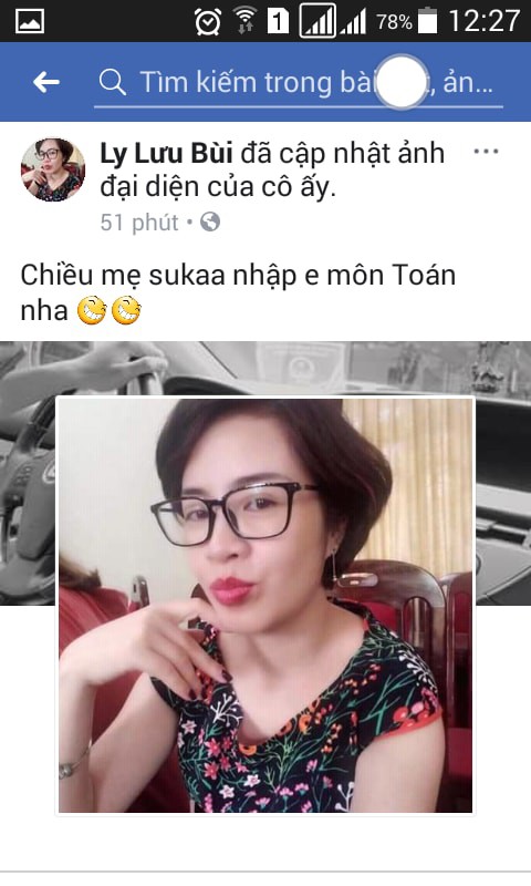 Cả lớp thay avatar Facebook thành ảnh cô giáo dạy toán để mong thi cử suôn sẻ Cả lớp thay avatar Facebook thành ảnh cô giáo dạy toán để mong thi cử suôn sẻ