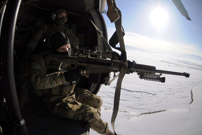 Kỹ năng ẩn nấp và tác xạ của sát thủ vô hình lính bắn tỉa Mỹ