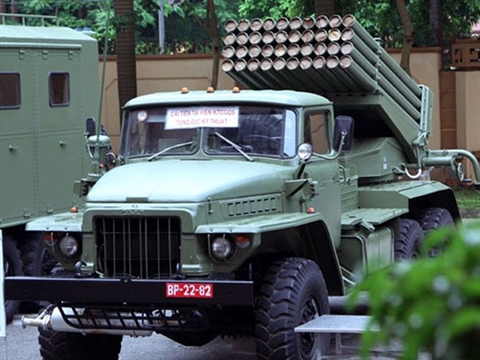 BM-21M-1 Việt Nam mạnh vượt trội nếu dùng đạn dẫn đường Israel
