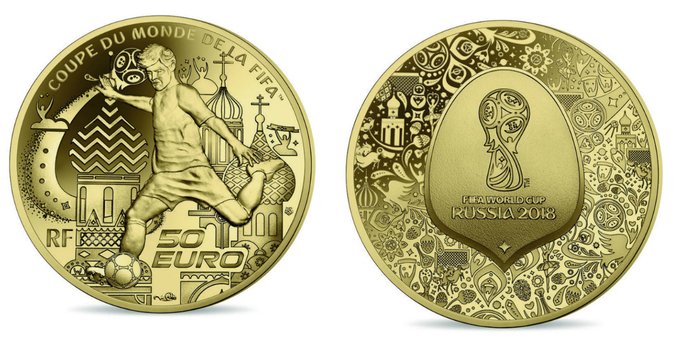 Bộ sưu tập tiền kỷ niệm World Cup 2018 các nước