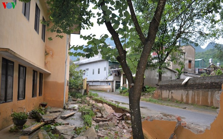 Chùm ảnh: Hà Giang còn ngổn ngang sau khi nước lũ rút