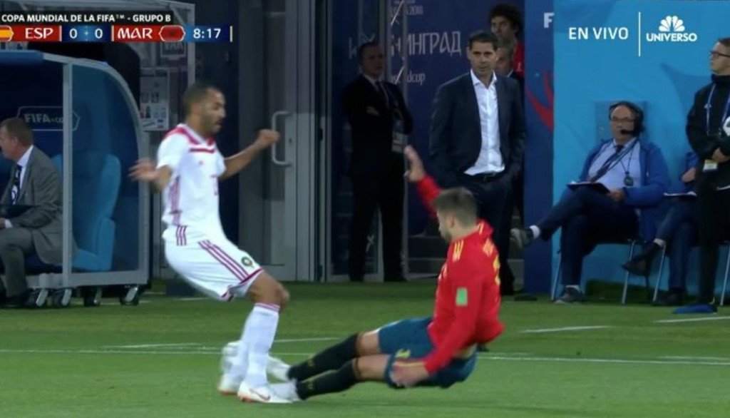 Sao Morocco chửi VAR là rác rưởi sau trận hòa Tây Ban Nha