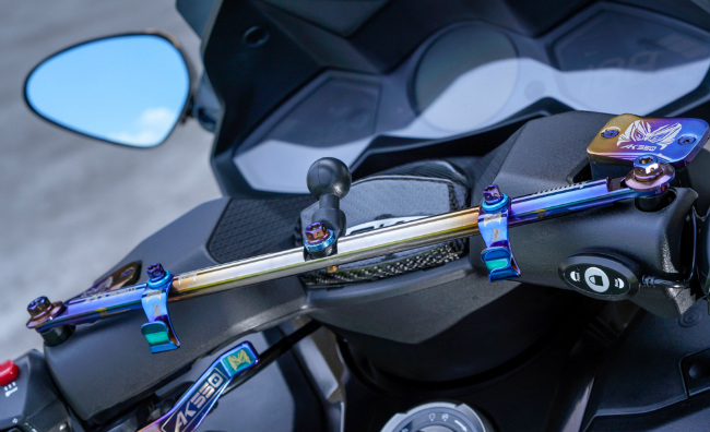 Hoành tráng Kymco AK550 bản độ bò tót Tây Ban Nha