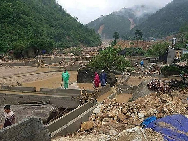 25 người chết, mất tích do lũ ở vùng núi phía Bắc