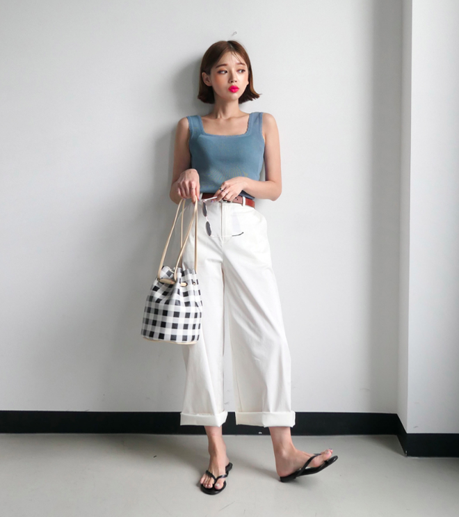 Chọn quần ống rộng theo từng dáng người hoá không hề khó như các nàng vẫn tưởng