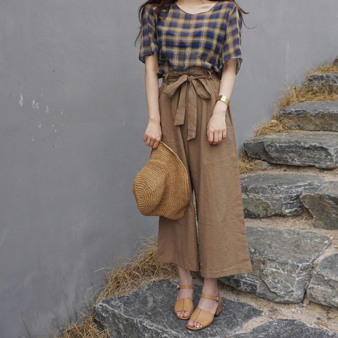 Chọn quần ống rộng theo từng dáng người hoá không hề khó như các nàng vẫn tưởng