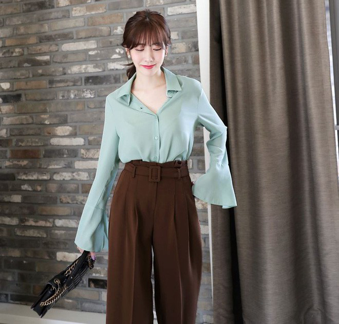 Chọn quần ống rộng theo từng dáng người hoá không hề khó như các nàng vẫn tưởng