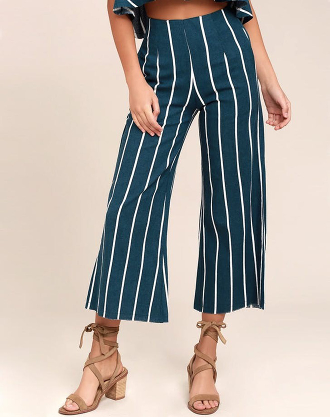 Chọn quần ống rộng theo từng dáng người hoá không hề khó như các nàng vẫn tưởng