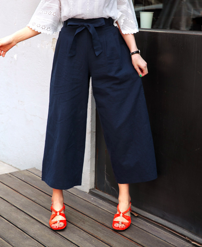 Chọn quần ống rộng theo từng dáng người hoá không hề khó như các nàng vẫn tưởng