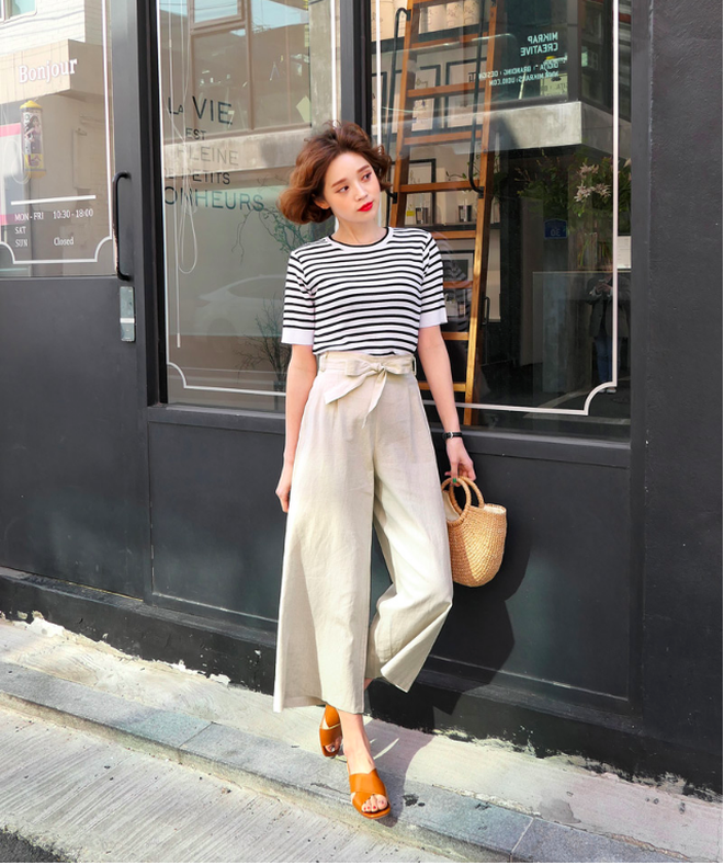 Chọn quần ống rộng theo từng dáng người hoá không hề khó như các nàng vẫn tưởng