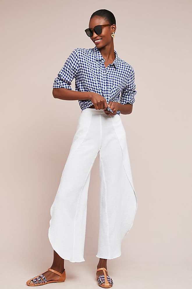 Chọn quần ống rộng theo từng dáng người hoá không hề khó như các nàng vẫn tưởng