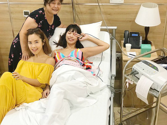 Siêu mẫu Hà Anh hạnh phúc chào đón con gái đầu lòng nặng 4,4 kg bằng phương pháp sinh mổ