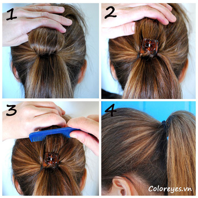 4 chiêu làm phồng tóc đuôi ngựa nhanh gọn mà đẹp hệt như thư ký Park Min Young