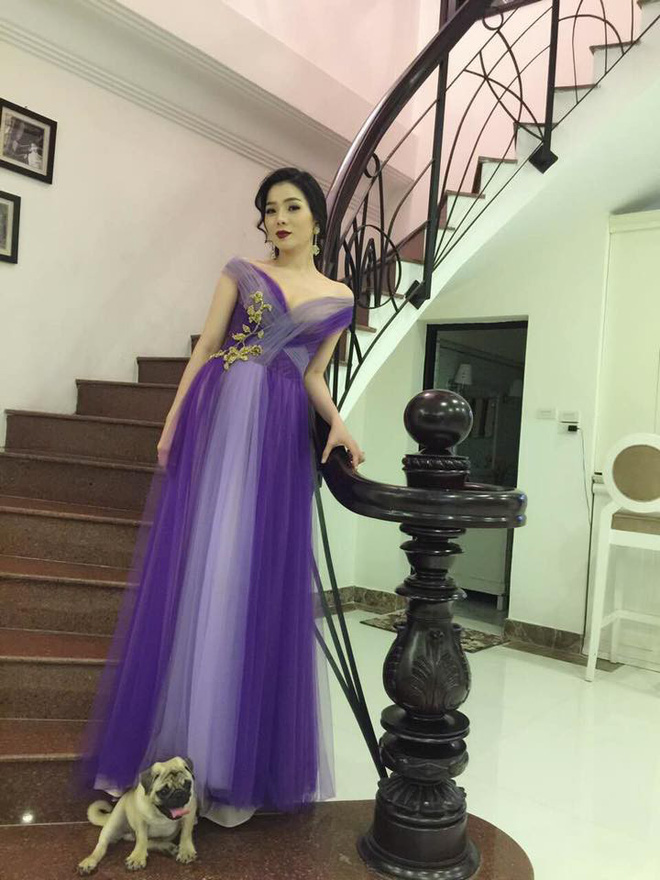 Hình ảnh hiếm hoi về biệt thự triệu đô của Lệ Quyên và chồng