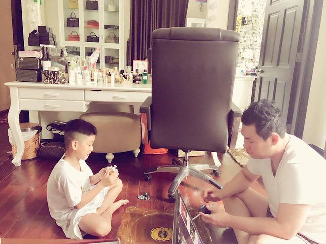 Hình ảnh hiếm hoi về biệt thự triệu đô của Lệ Quyên và chồng