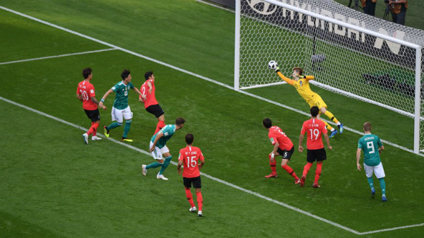 Đức thua Hàn Quốc và bị loại khỏi World Cup