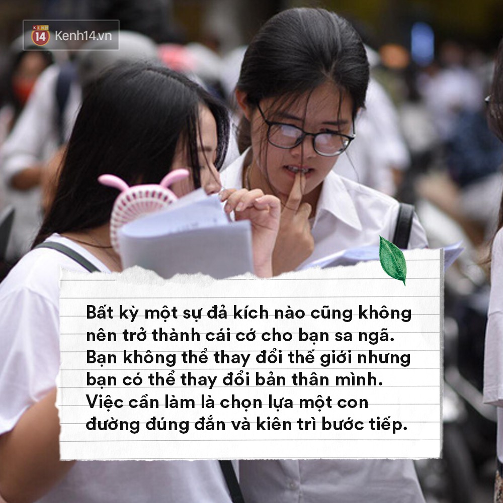 Sĩ tử ơi, khó cũng khó rồi, thi cũng thi rồi, xõa thôi! Đừng dằn vặt nữa, hãy yêu bản thân mình hơn nhé Sĩ tử ơi, khó cũng khó rồi, thi cũng thi rồi, xõa thôi! Đừng dằn vặt nữa, hãy yêu bản thân mình hơn nhé