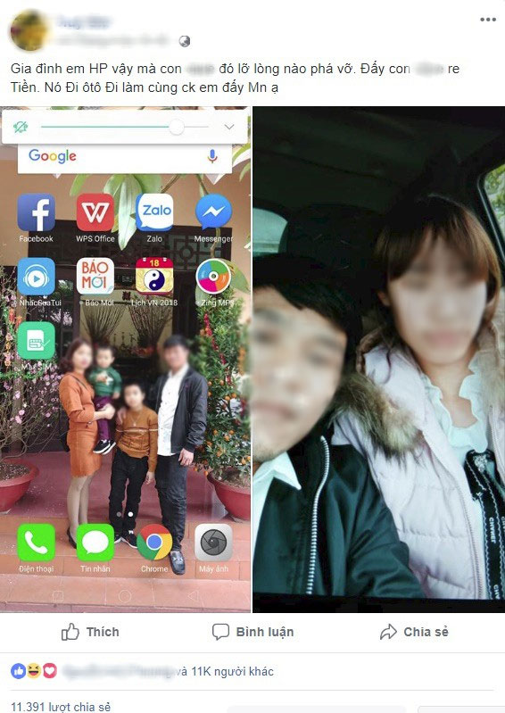 Vợ xinh xắn để mất chồng vào tay bồ nhí nhan sắc cá tính như đàn ông, xem ảnh xong dân mạng khen anh chồng khẩu vị mặn quá